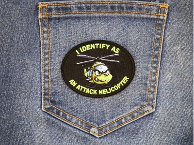 I identify as an attack Helicopter Patch