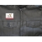 Homeless California Flag Patch shown on leather vest