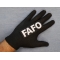 FAFO Patch shown on hand for size comparison