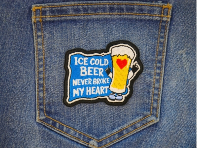 Ice Cod Beer Never Broke My Heart Patch
