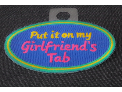 Put it on my Girlfriend's Tab Patch