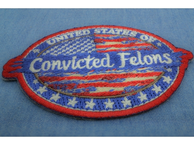 United States of Convicted Felons Patch