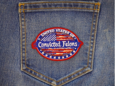 United States of Convicted Felons Patch