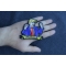 Trump Dancing Patch shown on hand for size comparison