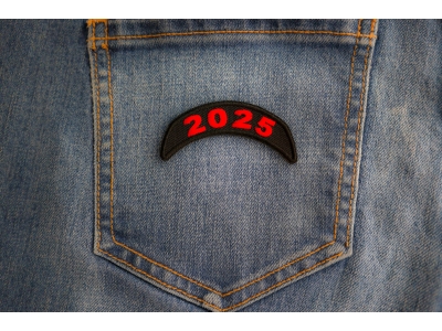 2025 Patch Upper Rocker Red