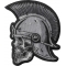 Roman Skull Patch
