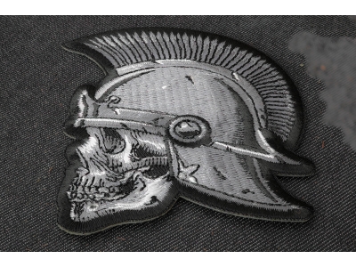 Roman Skull Patch