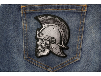 Roman Skull Patch