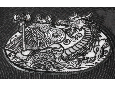 Viking Dragon Battle Patch