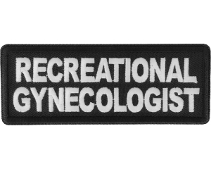 Recreational Gynecologist Patch