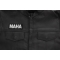 MAHA Patch shown on leather vest