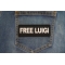 Free Luigi Patch shown on jeans