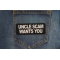 Uncle Scam Wants You Patch Uncle Scam Wants You Patch shown on jeans