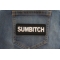 Sumbitch Patch shown on jeans