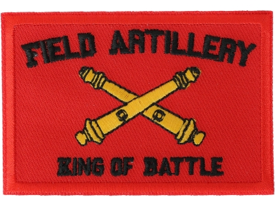 Field Artillery King of Battle Patch