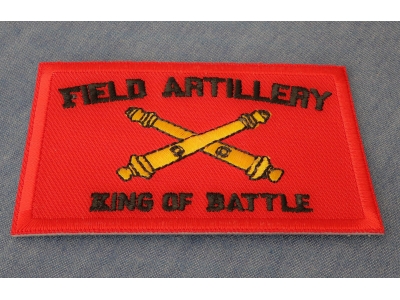 Field Artillery King of Battle Patch