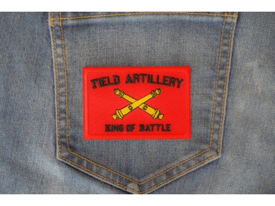 Field Artillery King of Battle Patch