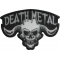 Death Metal Skull Patch