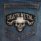 Death Metal Skull Patch shown on jeans