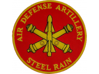 Air Defense Artillery Steel Rain Patch