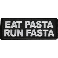 Eat Pasta Run Fasta Patch