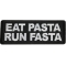 Eat Pasta Run Fasta Patch