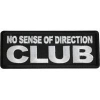 No Sense Of Direction Club Patch