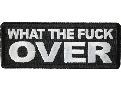 What The Fuck Over Patch