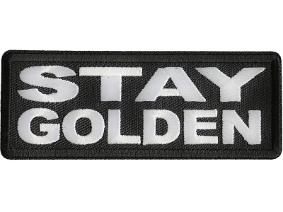 Stay Golden Patch