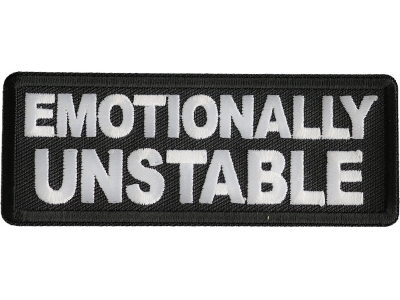 Emotionally Unstable Patch