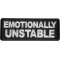 Emotionally Unstable Patch