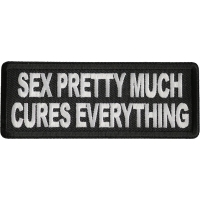 Sex Pretty Much Cures Everything Patch