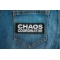 Chaos Coordinator Patch shown on jeans