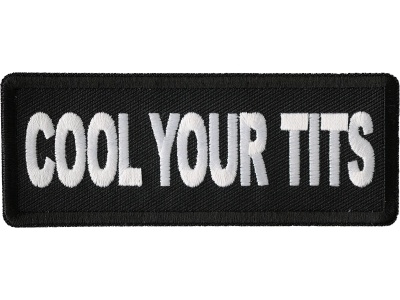 Cool Your Tits Patch