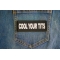 Cool Your Tits Patch Cool Your Tits Patch shown on jeans