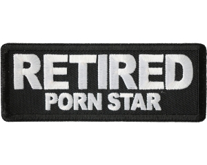 Retired Porn Star Patch Retired Porn Star Patch