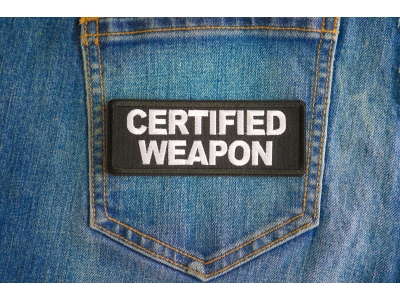 Certified Weapon Patch