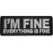 I'm Fine Everything Is Fine Patch