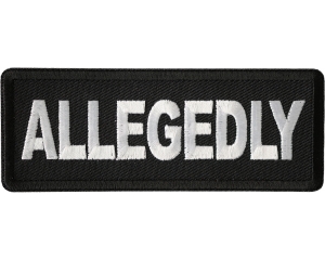 Allegedly Patch