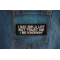 I Say Idk A Lot But Trust Me I Be Knowin' Patch shown on jeans