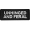Unhinged And Feral Patch