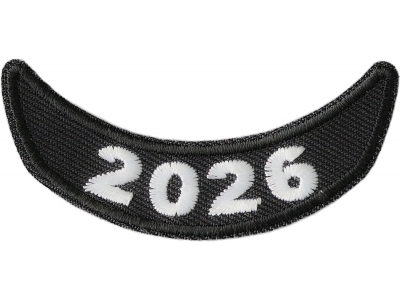 2026 Lower Rocker White Year Patch