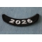 2026 Lower Rocker White Year Patch diagonal view