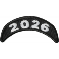 2026 Upper Rocker White Year Patch