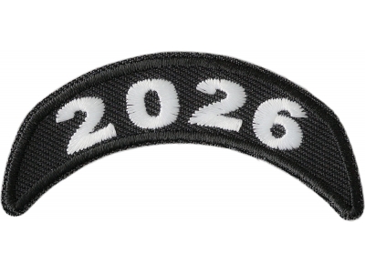 2026 Upper Rocker White Year Patch