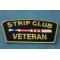 Strip Club Veteran Patch diagonal view