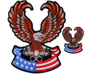 American Eagle Small and Large Patch Set