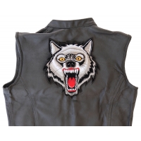 Large Wolf Patch | Embroidered Patches Large Wolf Patch | Embroidered Patches