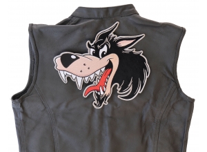 Cartoon Wolf Patch | Embroidered Patches