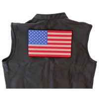 American Flag Large Reflective Patch | Embroidered Patches